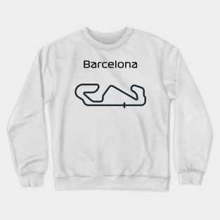 F1 barcelona track design Crewneck Sweatshirt